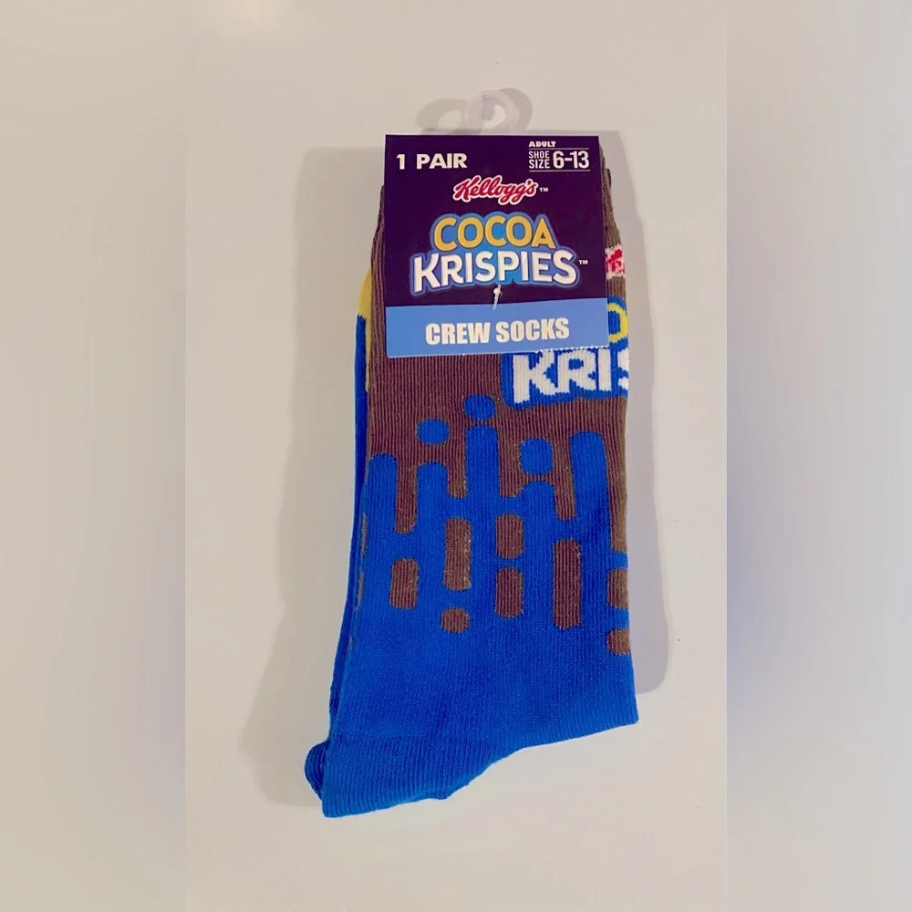 Fun Novelty Socks Featuring Rice Krispies